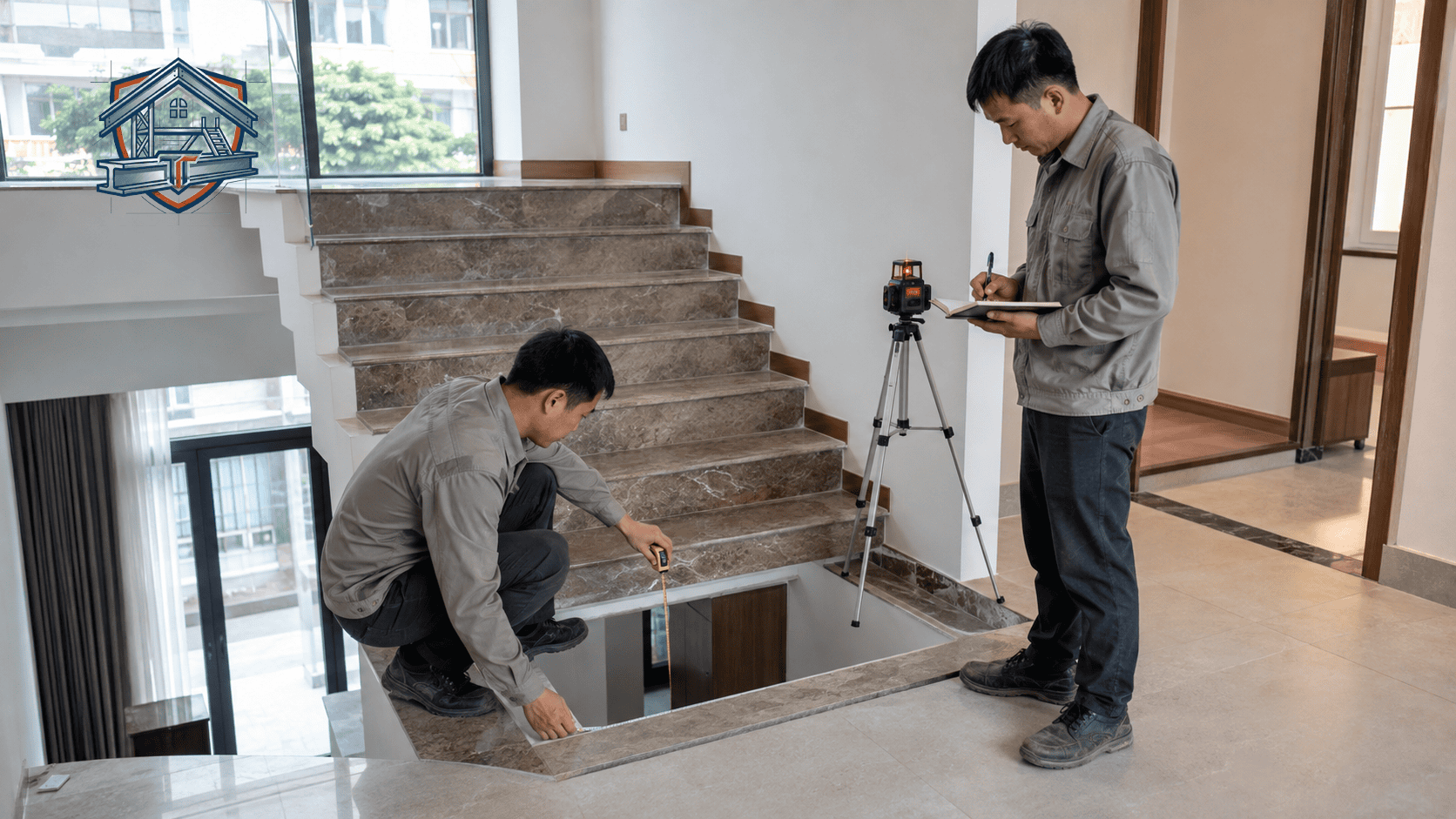 giá cầu thang inox 201
