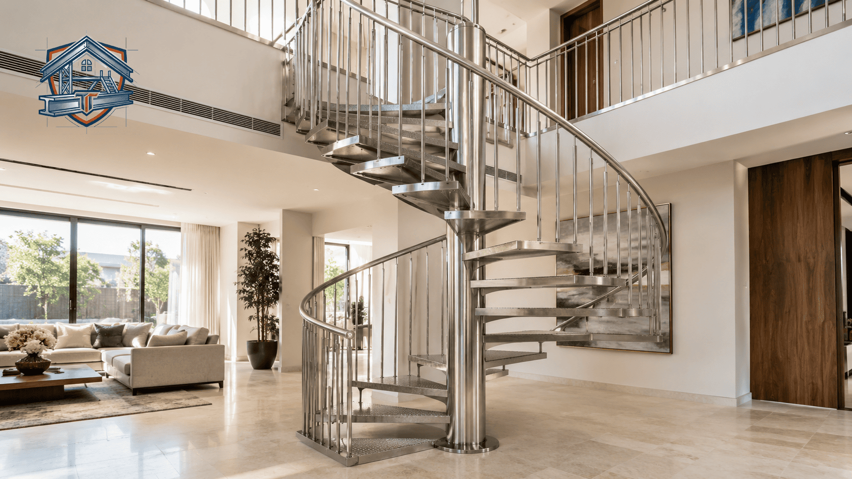 giá cầu thang inox